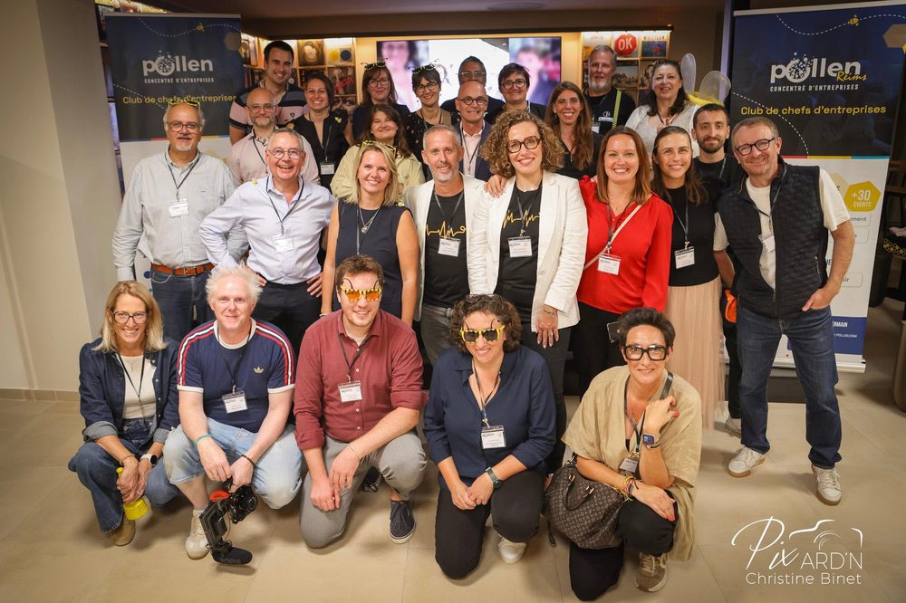 Les membres du club Pollen de Reims réunis